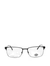 Harley-davidson Rectangle-frame Titanium Glasses In Black