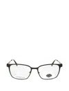 Harley-davidson Rectangle-frame Titanium Glasses In Brown