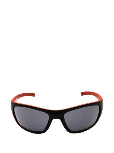 Harley-davidson Wraparound Sunglasses In Black