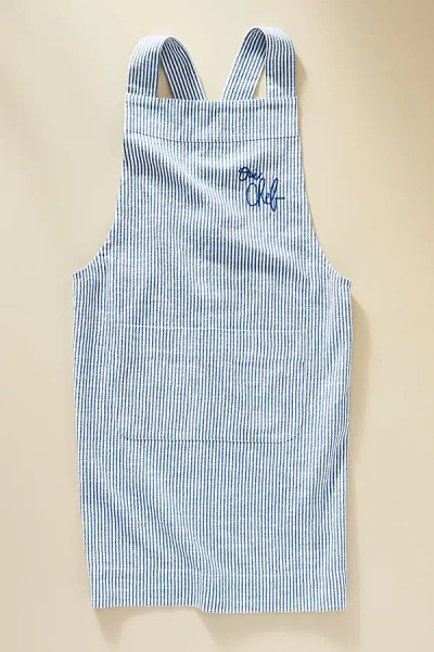 Harlie Brown Studio Belle Journée Apron In Blue