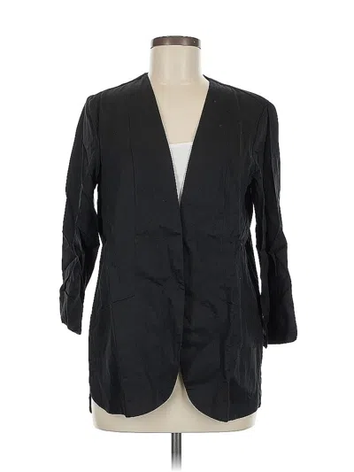 Harlowe & Graham Blazer Jacket In Black