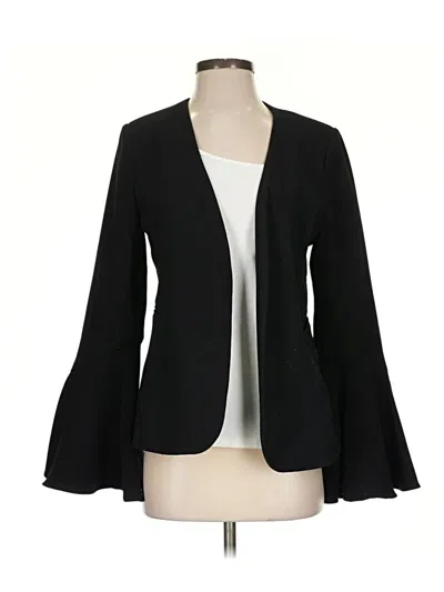 Pre-owned Harlowe & Graham Blazer Jacket In Black