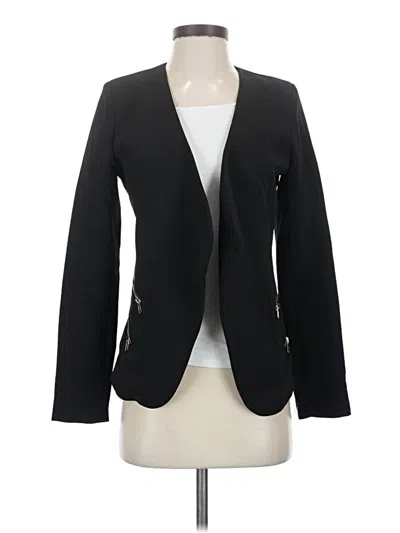 Pre-owned Harlowe & Graham Blazer Jacket In Black