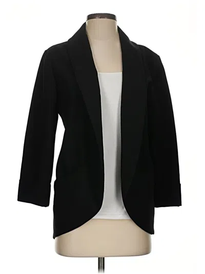 Pre-owned Harlowe & Graham Blazer Jacket In Black