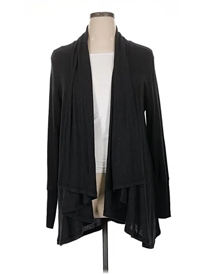 Pre-owned Harlowe & Graham Cardigan Sweater In Black