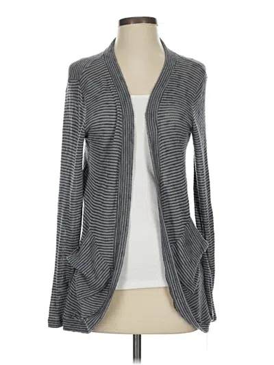 Pre-owned Harlowe & Graham Cardigan Sweater In Gray