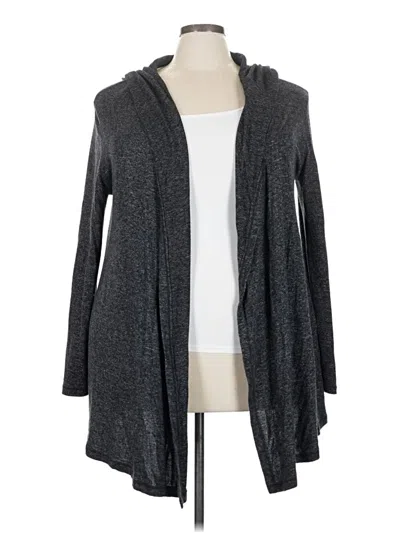 Pre-owned Harlowe & Graham Cardigan Sweater In Gray