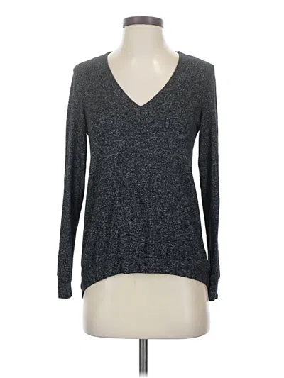 Pre-owned Harlowe & Graham Long Sleeve T-shirt In Gray