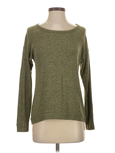 Pre-owned Harlowe & Graham Long Sleeve T-shirt In Green