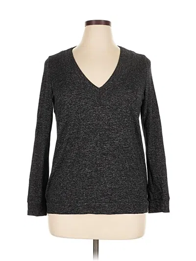 Pre-owned Harlowe & Graham Pullover Sweater In Black