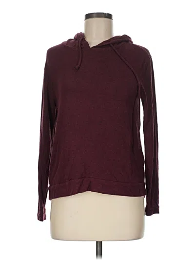 Pre-owned Harlowe & Graham Pullover Sweater In Burgundy