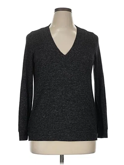 Pre-owned Harlowe & Graham Pullover Sweater In Gray