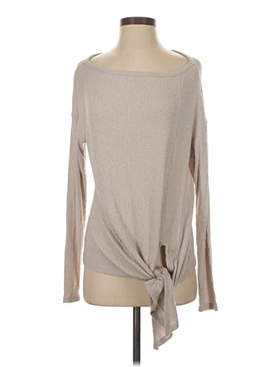 Pre-owned Harlowe & Graham Pullover Sweater In Tan