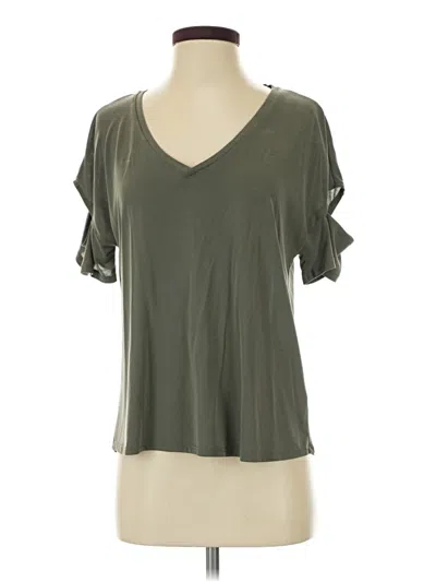 Pre-owned Harlowe & Graham Short Sleeve T-shirt In Green