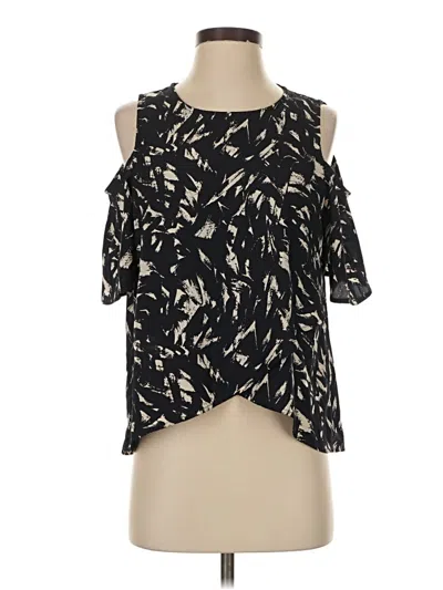 Pre-owned Harlowe & Graham Sleeveless Blouse In Black