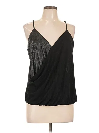 Pre-owned Harlowe & Graham Sleeveless Blouse In Black