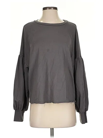 Pre-owned Harlowe & Graham Sweatshirt In Gray