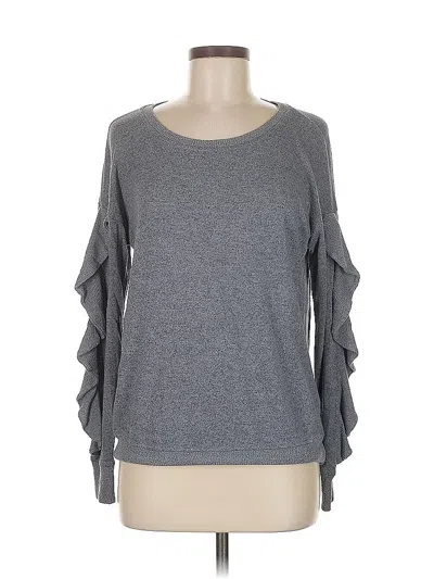 Pre-owned Harlowe & Graham Sweatshirt In Gray