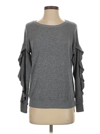 Pre-owned Harlowe & Graham Sweatshirt In Gray