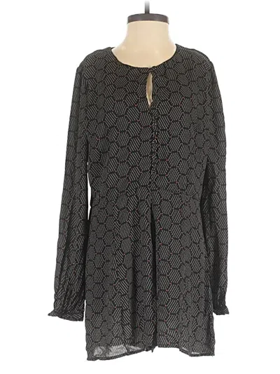 Pre-owned Harlyn Casual Dress In Gray