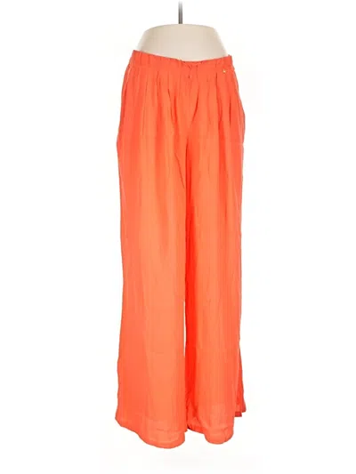 Pre-owned Harlyn Casual Pants In Orange