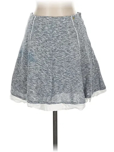 Pre-owned Harlyn Casual Skirt In Blue