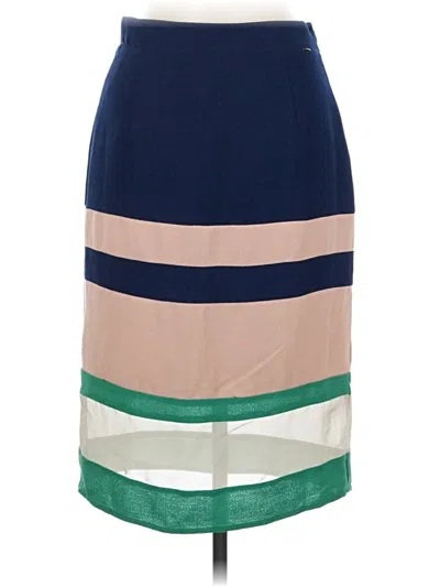 Pre-owned Harlyn Casual Skirt In Blue