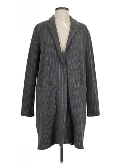 Pre-owned Harlyn Coat In Gray