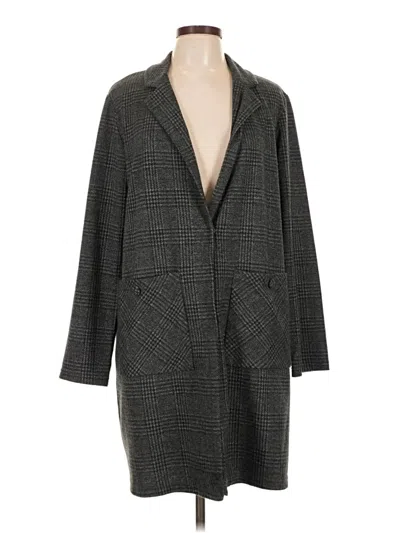 Pre-owned Harlyn Coat In Gray