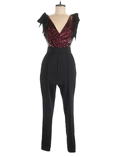 Pre-owned Harlyn Jumpsuit In Black