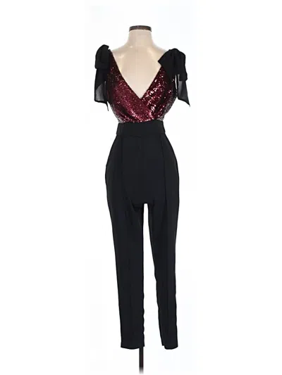 Pre-owned Harlyn Jumpsuit In Black