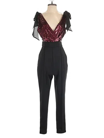 Pre-owned Harlyn Jumpsuit In Black