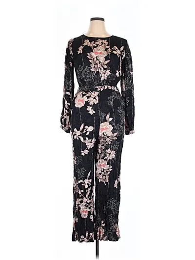 Pre-owned Harlyn Jumpsuit In Black