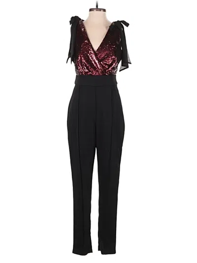 Pre-owned Harlyn Jumpsuit In Black