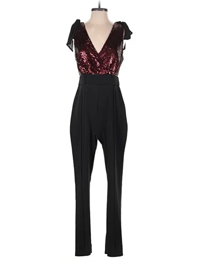 Pre-owned Harlyn Jumpsuit In Black