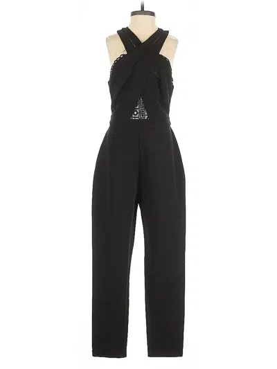 Pre-owned Harlyn Jumpsuit In Black