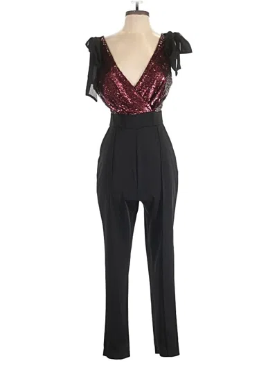 Pre-owned Harlyn Jumpsuit In Black