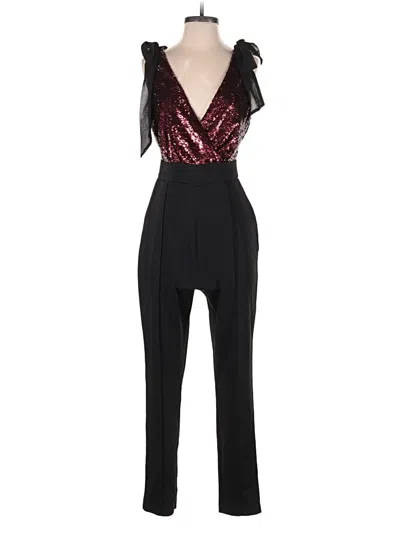 Pre-owned Harlyn Jumpsuit In Black