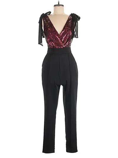 Pre-owned Harlyn Jumpsuit In Black
