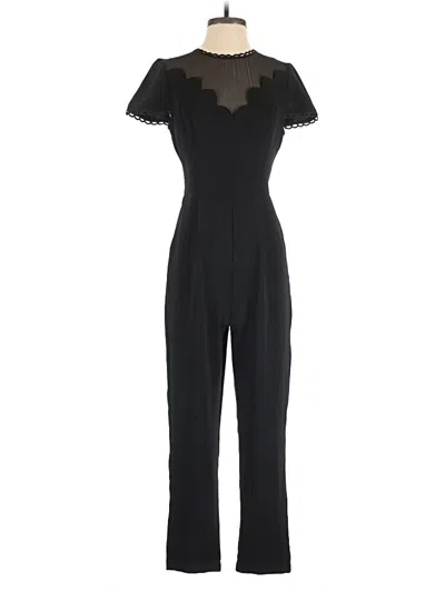 Pre-owned Harlyn Jumpsuit In Black