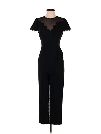 Pre-owned Harlyn Jumpsuit In Black