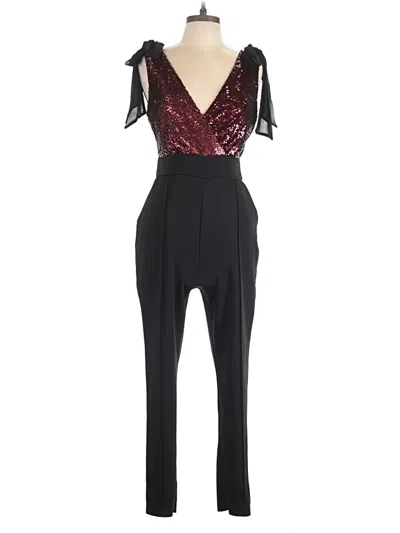 Pre-owned Harlyn Jumpsuit In Black