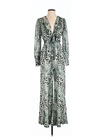 Pre-owned Harlyn Jumpsuit In Green