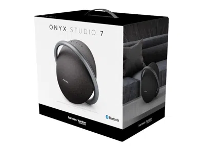 Pre-owned Harman Kardon Onyx Studio 7 Portable Stereo Bluetooth Speaker Hkos7blkam Black