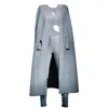 Harmonia Ny Women's Enjoy The Ride Silver  Cape & Shoulder Padded Catsuit Set By Dani Watanabe In Silver