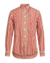 Harmont & Blaine Artificial Intelligence X  Man Shirt Apricot Size L Cotton In Orange