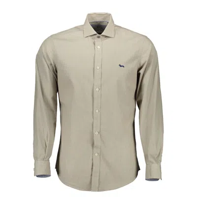 Harmont & Blaine Beige Cotton Shirt In Neutral
