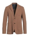Harmont & Blaine Blaine. Man Blazer Camel Size 44 Polyester, Cotton, Elastane