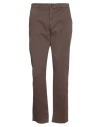 Harmont & Blaine Blaine. Man Pants Brown Size 44 Cotton, Elastane