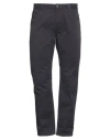 Harmont & Blaine Blaine. Man Pants Navy Size 40 Cotton, Elastane In Gray